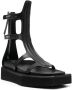 Rick Owens Sandalen met open neus Zwart - Thumbnail 2
