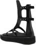 Rick Owens Sandalen met open neus Zwart - Thumbnail 3