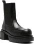 Rick Owens Beatle Bogun leren laarzen Zwart - Thumbnail 2