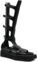 Rick Owens Cyclops Spartan leren sandalen Zwart - Thumbnail 2