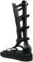 Rick Owens Cyclops Spartan leren sandalen Zwart - Thumbnail 3