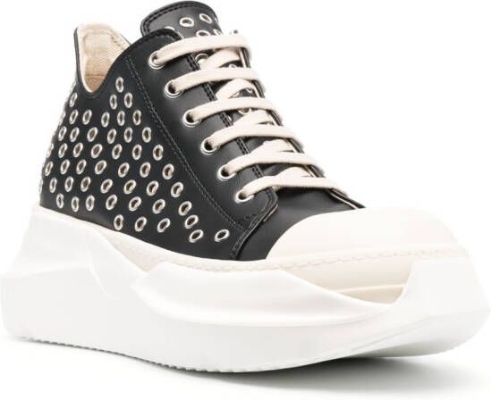 Rick Owens DRKSHDW Abstract low-top sneakers Zwart