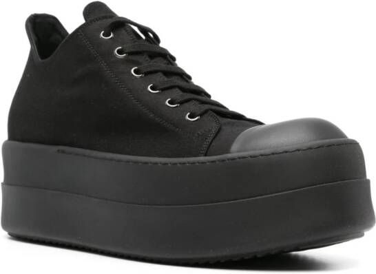 Rick Owens DRKSHDW Double Bumber sneakers met vlakken Zwart