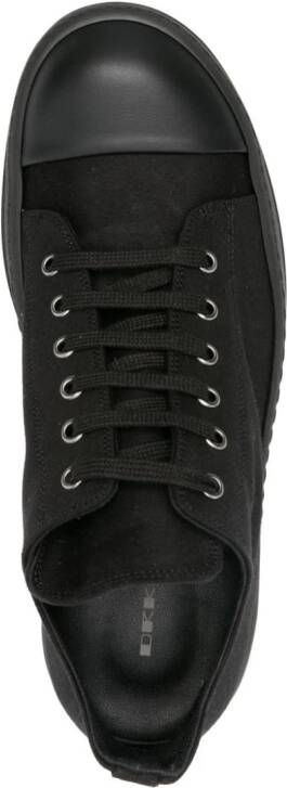 Rick Owens DRKSHDW Double Bumber sneakers met vlakken Zwart