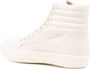 Rick Owens DRKSHDW Lido panelled high-top sneakers Beige - Thumbnail 3