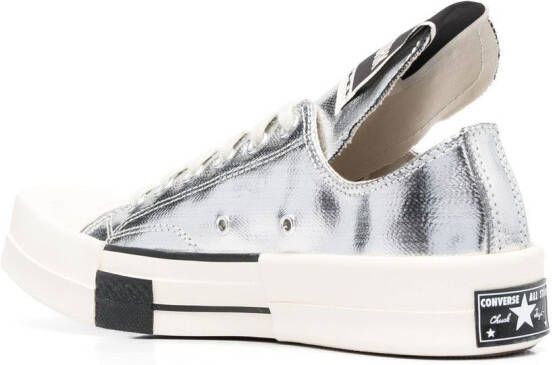 Converse x Rick Owens DRKSHDW TURBODRK Chuck 70 sneakers Zilver