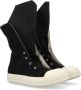 Rick Owens DRKSHDW Sneakers met oversized tong Zwart - Thumbnail 2