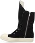 Rick Owens DRKSHDW Sneakers met oversized tong Zwart - Thumbnail 4