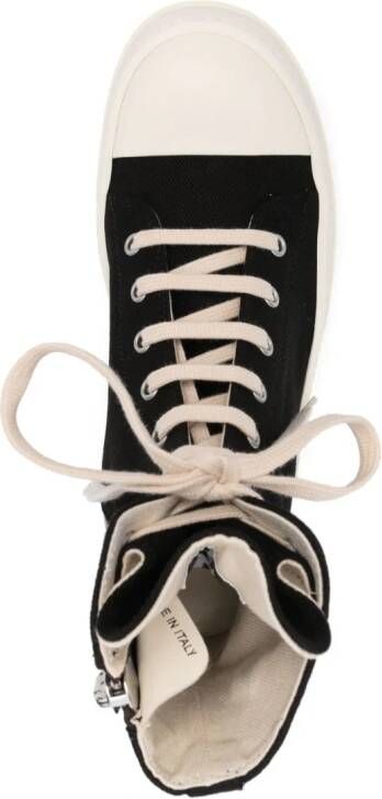 Rick Owens DRKSHDW Scarpe high-top sneakers Zwart