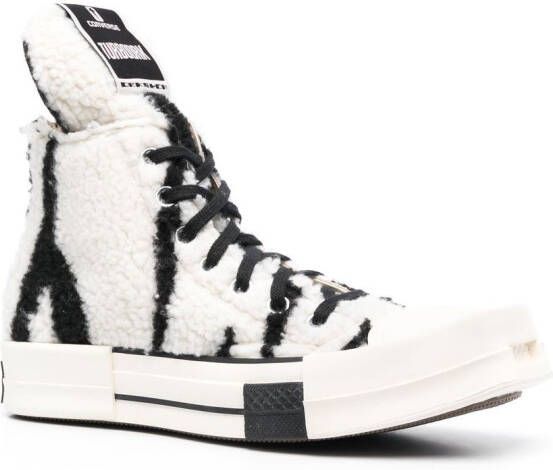 Converse x DRKSHDW TURBODRK high-top sneakers Wit