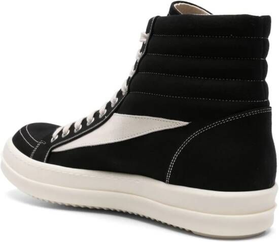 Rick Owens DRKSHDW Vintage high-top sneakers Zwart