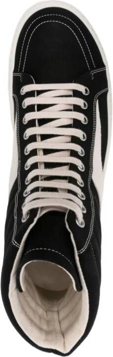 Rick Owens DRKSHDW Vintage high-top sneakers Zwart