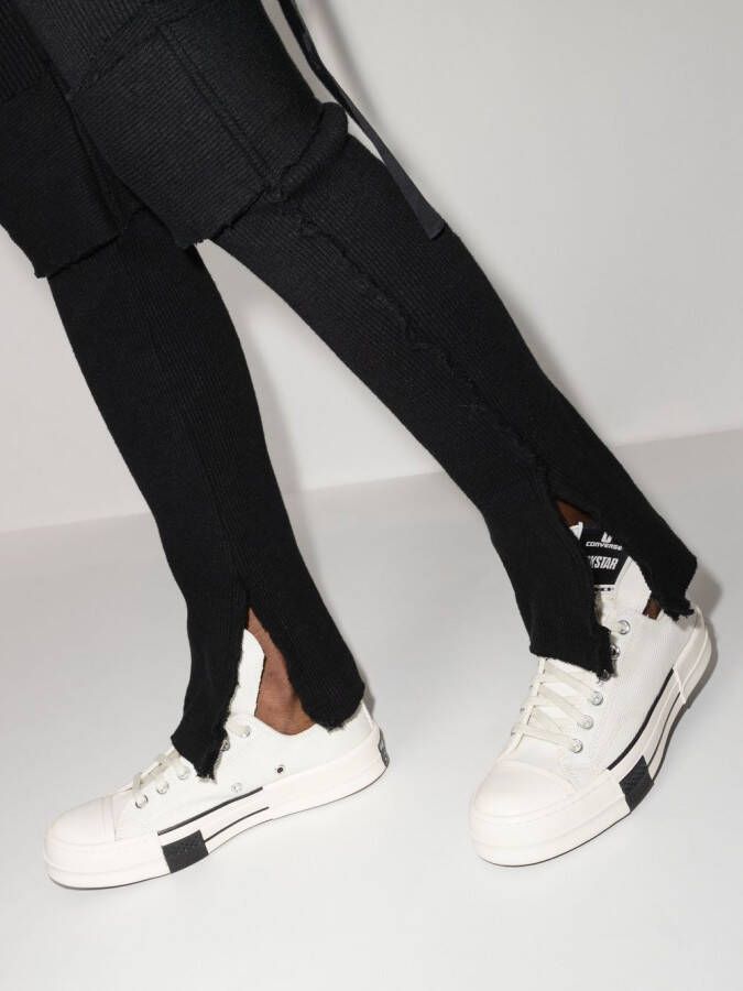 Converse x Rick Owens DRKSHDW DRKSTAR Ox low-top sneakers Wit