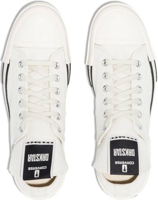Converse x Rick Owens DRKSHDW DRKSTAR Ox low-top sneakers Wit