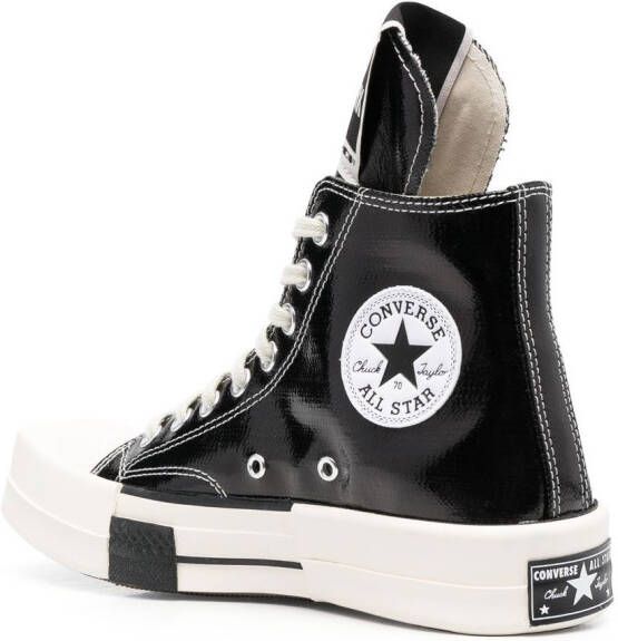 Converse x Rick Owens DRKSHDW TURBODRK Chuck 70 high-top sneakers Zwart