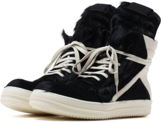 Rick Owens Geo-Basket high-top sneakers Zwart