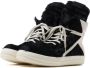 Rick Owens Geo-Basket high-top sneakers Zwart - Thumbnail 3