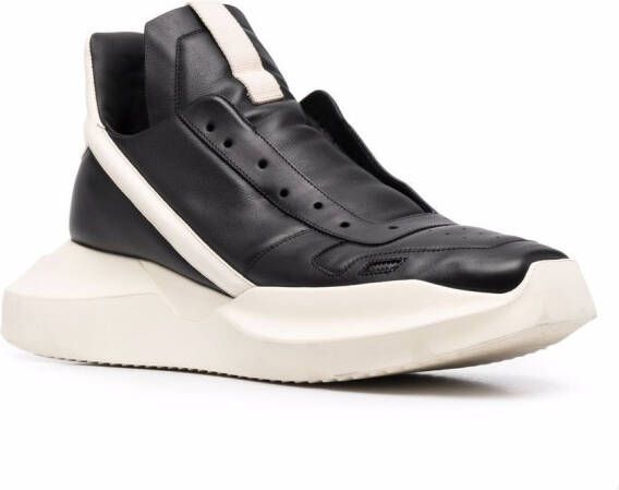Rick Owens Geth Runner high-top sneakers Zwart