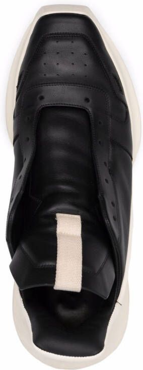 Rick Owens Geth Runner high-top sneakers Zwart