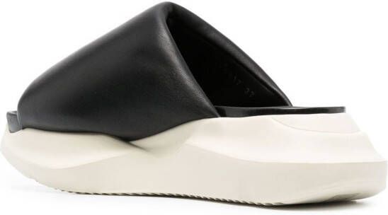 Rick Owens Geth slippers Zwart