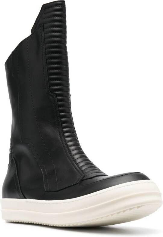 Rick Owens Leren laarzen Zwart