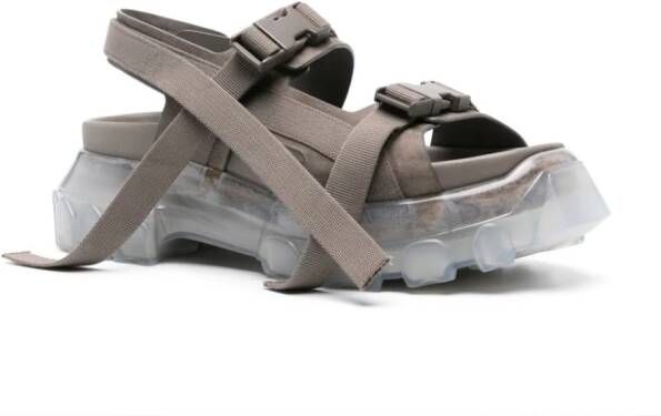 Rick Owens Leren sandalen Beige