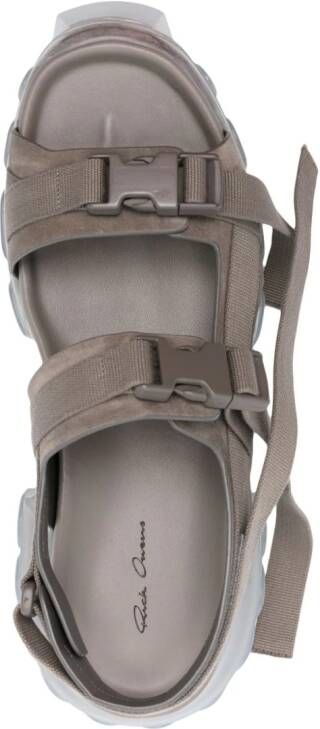 Rick Owens Leren sandalen Beige