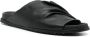 Rick Owens Mobius Granolas leren slippers Zwart - Thumbnail 2