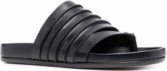 Rick Owens Ruhlmann Granola slippers Zwart