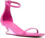 Rick Owens Sandalen met bewerkte hak Roze - Thumbnail 2