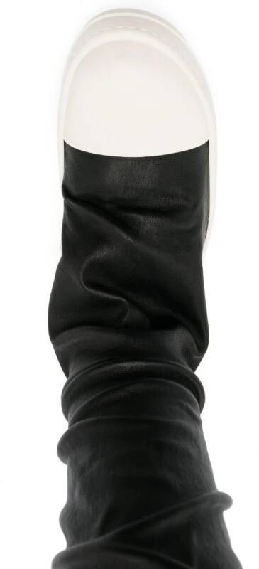 Rick Owens Stocking overknee laarzen Zwart