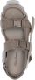 Rick Owens 65 mm suède sandalen met chunky plateauzool Bruin - Thumbnail 4