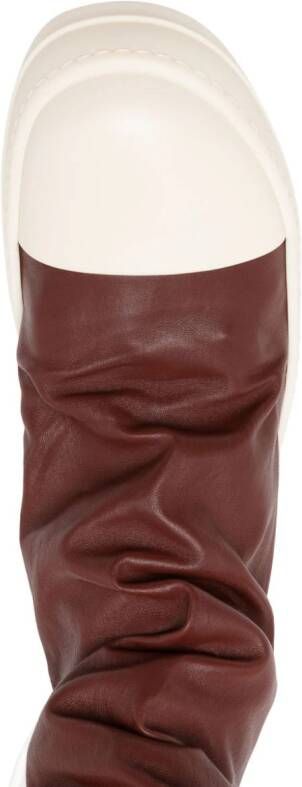 Rick Owens Overknee laarzen Bruin