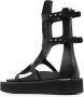 Rick Owens Turbo Cyclops Spartan sandalen Zwart - Thumbnail 3