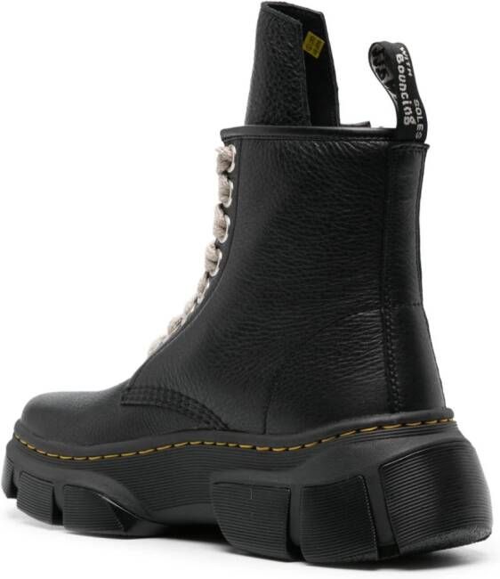 Dr. Martens x Rick Owens x Rick Owens 1460 leren laarzen Zwart