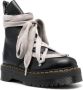 Rick Owens x Dr. Martens leren veterlaarzen Zwart - Thumbnail 2
