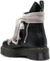 Rick Owens x Dr. Martens leren veterlaarzen Zwart - Thumbnail 3