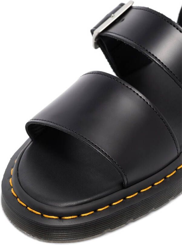 Rick Owens x Dr.Martens sandalen met open teen Zwart