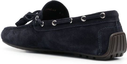 RLX Ralph Lauren Harold suède loafers Blauw