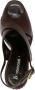 Roberto Cavalli 165mm leather platform sandals Bruin - Thumbnail 4