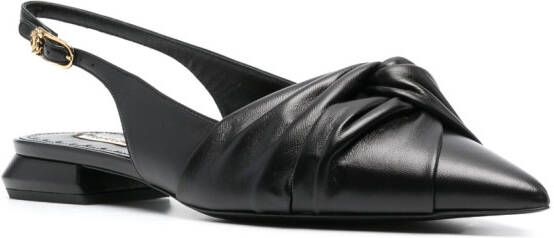 Roberto Cavalli 25 mm ballerina's Zwart