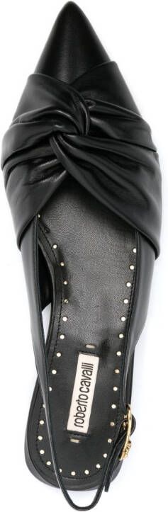 Roberto Cavalli 25 mm ballerina's Zwart
