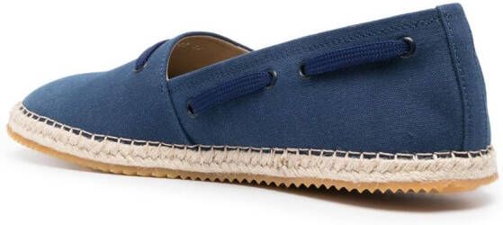 Roberto Cavalli Espadrilles met ronde neus Blauw