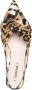 Roberto Cavalli Geknoopte slingback pumps Bruin - Thumbnail 4