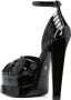 Roberto Cavalli Gelakte pumps Zwart - Thumbnail 3