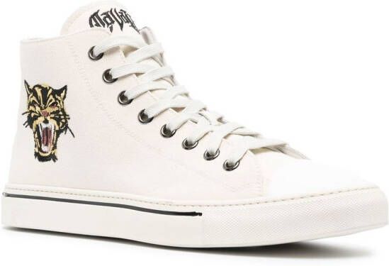 Roberto Cavalli High-top sneakers Wit