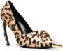 Roberto Cavalli Pumps met luipaardprint Beige - Thumbnail 2