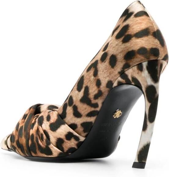 Roberto Cavalli Pumps met luipaardprint Beige