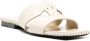 Roberto Cavalli Leren slippers Beige - Thumbnail 2