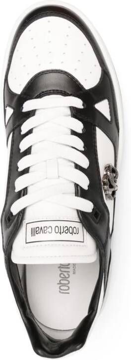 Roberto Cavalli Leren sneakers Wit